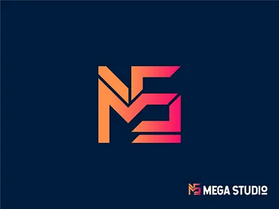 Mega Studio Logo Design | M + S Letter art brand branding design designer graphicdesign graphicdesigner illustration logo logo creator logo design logo design free logo design ideas logo design png logo folio logo trend logodesigner logos plumber logo design