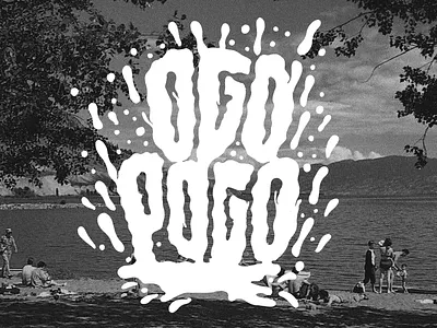 Ogopogo lettering photoshop procreate type typography