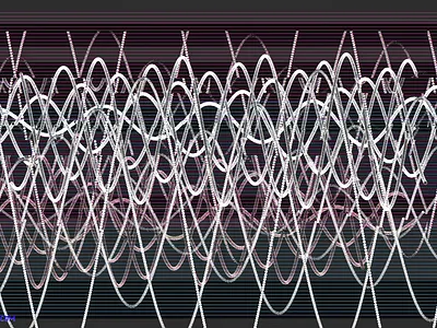 wavesAndStripes 3d abstract codeart digitalart ericfickes processing