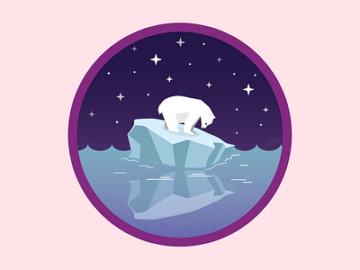 Ghost Bear adobe illustrator globalwarming ice illustration illustrator illustrator cc polarbear