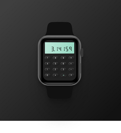Daily UI 004 apple watch calculator calculator design calculator watch casio daily 100 challenge dailyui dailyui 004 dailyuichallenge neomorphism neumorphic design neumorphism nostalgia retro uiux vintage