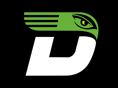 Letter D d icon illustration letter logo vector