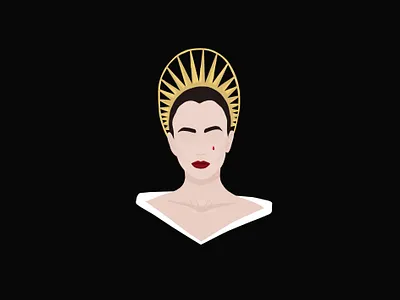 Lady of Sorrows concept art fashion fashion illustration flat design graphic design illustration illustration design