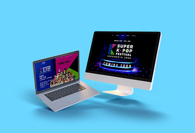 Super Kpop Concert Website ui web website website design