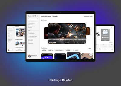 GadgetGrid-Tech blog ai blog design desktop figma product product design productdesign prototype responsive technology trend ui uiux ux website