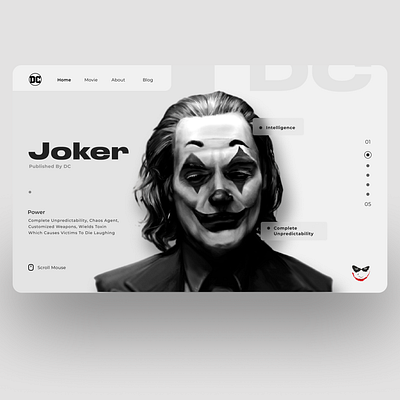 Personalised Joker Portal app design design dribble ecommerce app typography ui ux