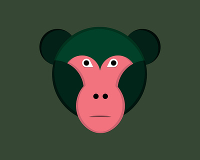 Monkey design illustration monkey monkey king monkey logo pictogram