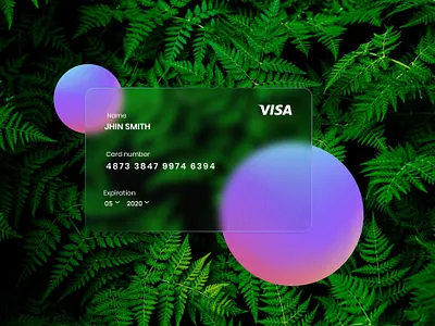 Glass morphism animation app design glass morphism icon minimal ui web