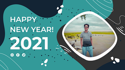 Happy New Year 2021 adobe illustrator graphic design happy new year happy new year 2021 photoshop