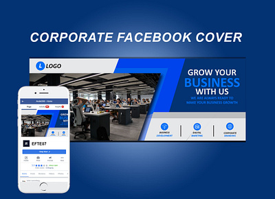 corporate facebook cover efte ahmed facebook ad facebook cover fb cover fb post linked banner social media banner social media cover social media design twitter cover