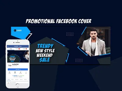 promotional facebook cover banner efte ahmed facebook fb cover linked banner social media design socialmedia twitter