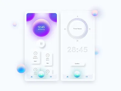 Timer app design exploration graphics illustration photoshop sketch time ui uidesign ux uxdesign web webdesign white