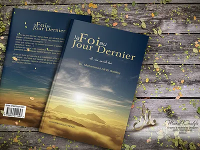 La Foi au Jour Dernier فقه القدوم على الله arabic book book cover books design illustration islam islamic islamic design manal khalifa manal khalifa studio vector