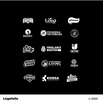 Logofolio 2020 art branding creative design creativity creator design graphicdesign logo