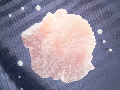 Fabric 3d 3d art blender cloth fabric illustration pearls procedural soft