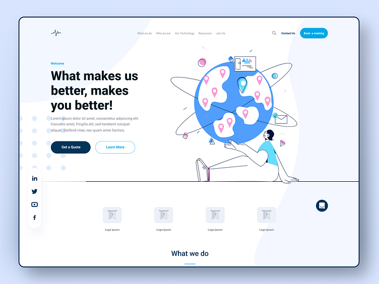 Medical Translation Platform by JeanPierre Giordano on Dribbble