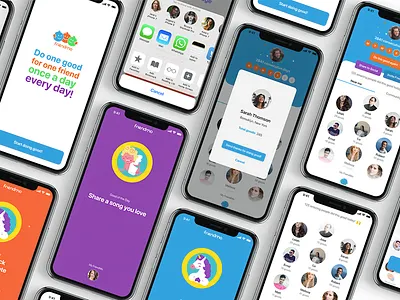 Friendmo app app app design ios ios app design social