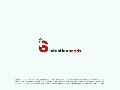 Intention logo 2020 logo 2021 logo brand identity graphic design illustration logo logo design logodesign