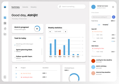 Task Manager UI replication app design ui ux web