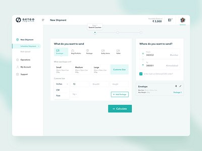 Logistics Dashboard Design analytics business cargo chart dashboard delivery destination documents graph invoices logistics management overview platform ship shipment supply chain track trading users