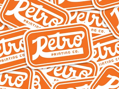Retro Printing Co. Stickers stickers
