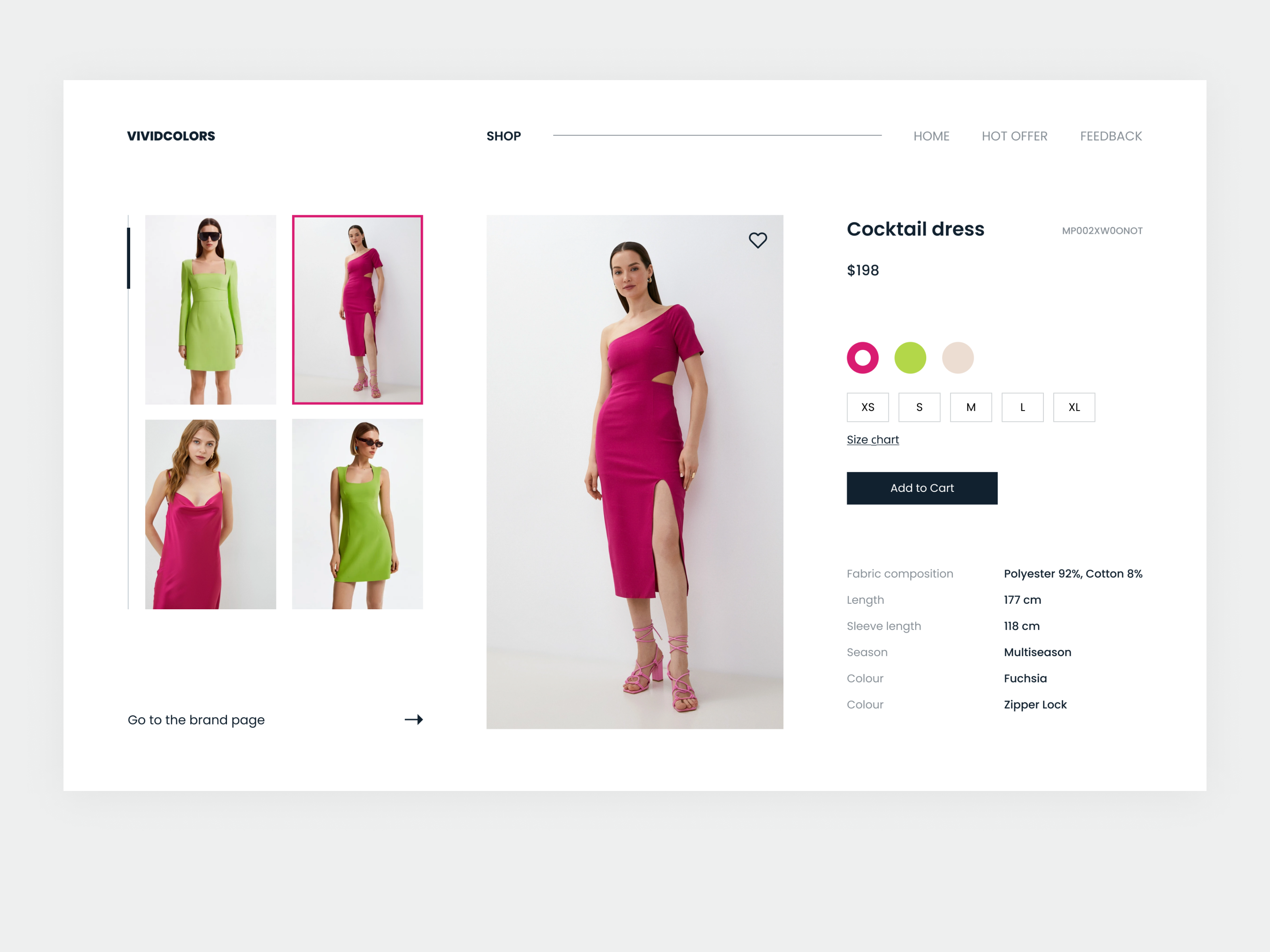 E-commerce store by Alexander Kontsevoy for Ronas IT | UI/UX Team on ...