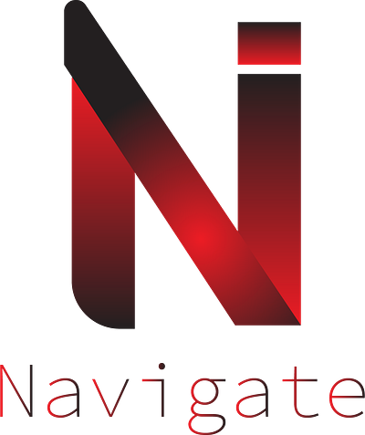 Navigate illustration logo ui