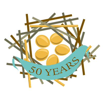 Legacy Land Conservancy 50th Anniversary Logo branding conservation design environmental logo text