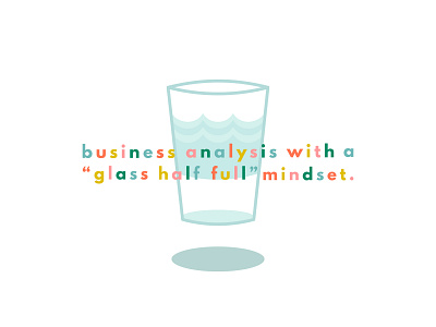 Glass Half Full cup glass glass half full half full optimism water