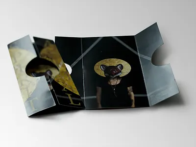 tri-fold pamphlet show art brochure design tri fold trifold
