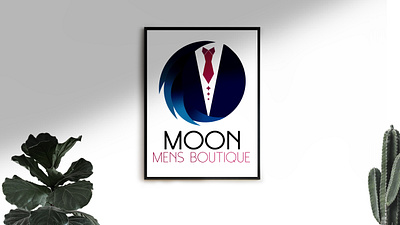 moon bootique branding illustration logo vector