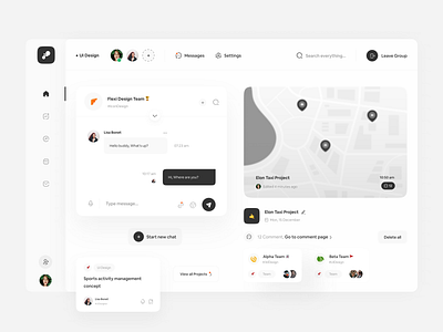 Project Management Dashboard 😍 app app design appui dashboad dashboard design minimal mobile mobile ui project managment team trend ui ui design uidesign web design webdesign website