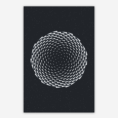 Wormhole 🌌 generative art