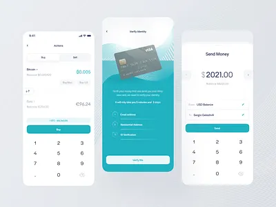 Banking App — Buy/sell, Verify Identity, Send Money app banking banking app bankingapp bitcoin bitcoin exchange buy exchange fintech lending money money transfer sandro tavartkiladze sell send send money transfer verify identity withdrawal