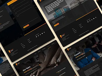 WEBSITE DESIGN dark mode dark theme dark ui ui design uiux webdesign webpage website website design
