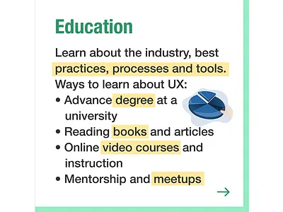 Carousel Break in to UX branding carousel design research social media social media design user experience ux ux design visual design