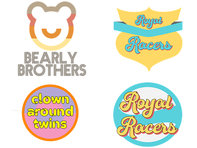 logo practice retro futurism 70sdesign design logo retrofuturism