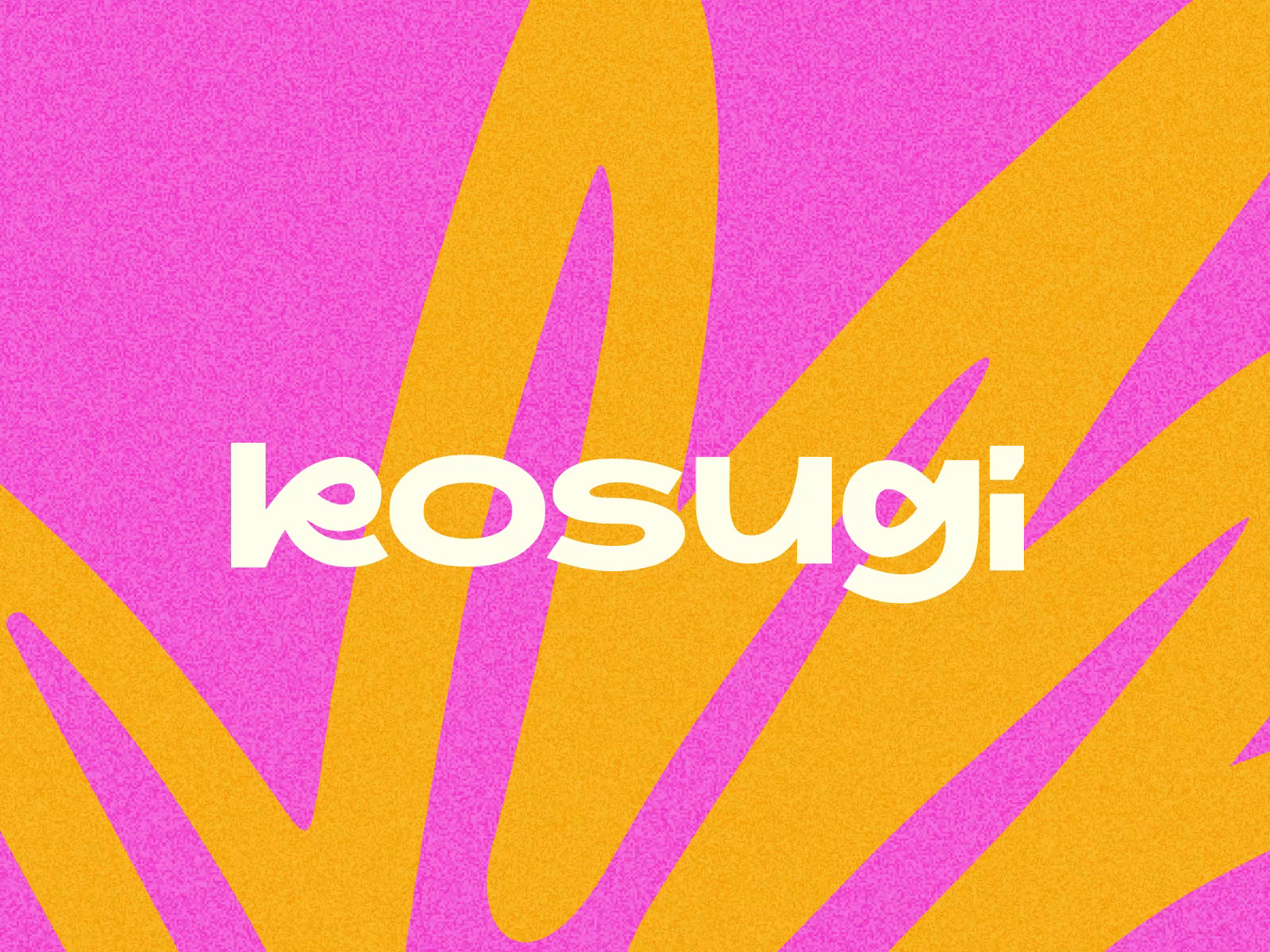Example of Kosugi Logotype