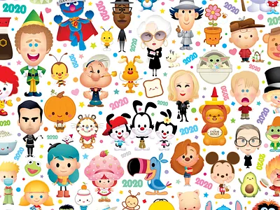 2020 adobe illustrator character design cute illustration jerrod maruyama jmaruyama kawaii vector