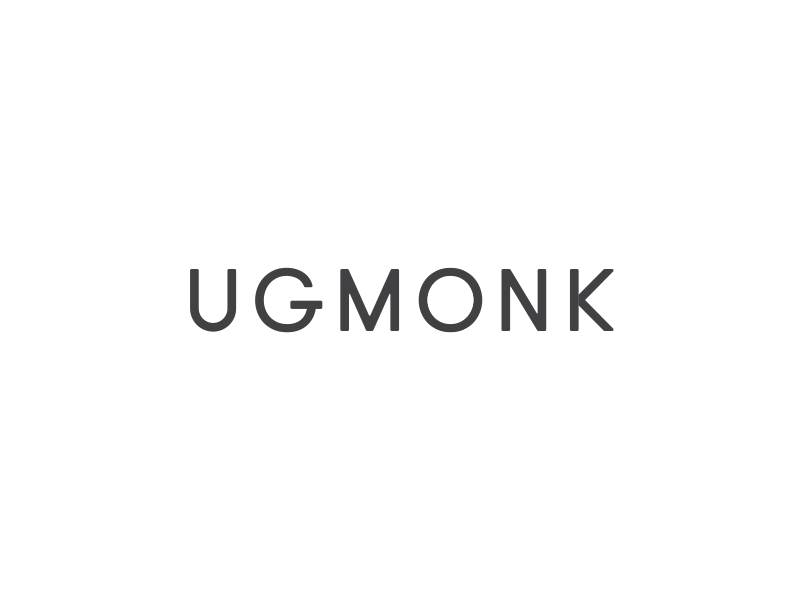 UGMONK Logo Animation animation graphic design illustration motion graphics