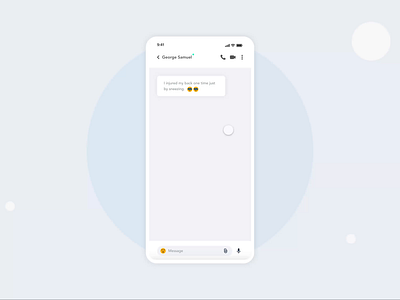 Chat App ideas Designs | Grizzly Mobile App Ui KIt adroid ui kit animated mockup animation article design chatting dark mode free ui kit ios ui kit iphone mockup messages motion send talk ui kit ux design video call xd ui kit