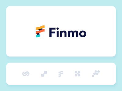 Finmo - Logo Design for Payments Aggregation Platform bank brand book brand identity branding finance logo logo book logo concept logo design online banking payment payment aggregator