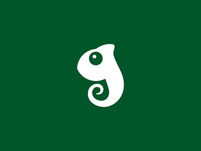 Greenhalf Group - A Logo, Identity Design Project branding chameleon design flat graphic design icon logo minimal vector