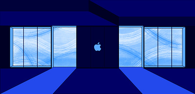 Apple Cherry Creek 12 days apple apple store cherry creek denver fresco illustration mall retail store today at apple