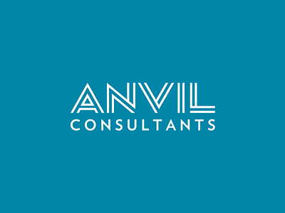 Anvil Consultants anvil branding branding concept design graphic design identity design illustration india logo logotype minimal service tamilnadu type design typeface typography