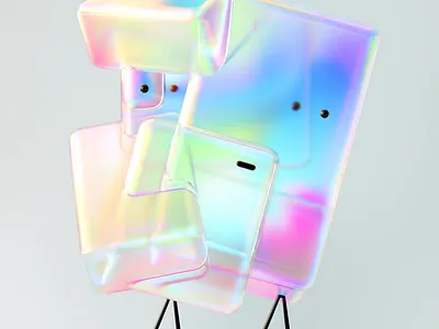 Split Emotions 3d design 3dartist 3dillustration characterdesign cinema4d illustration redshift