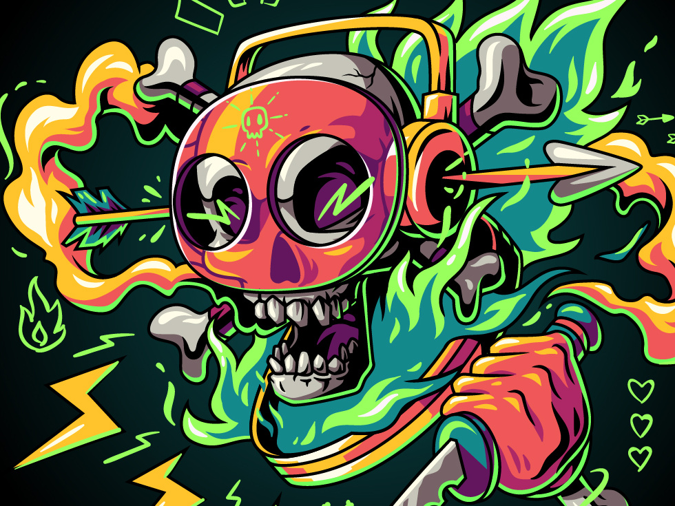 Greeny Death by Angga Tantama on Dribbble