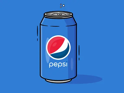 Pepsi versus Coke adobeillustrator art branding color creative design drawing illustration illustrator vector