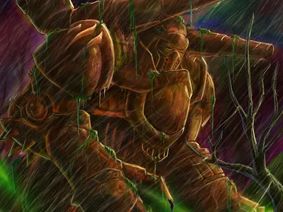 Steam Tank illustration steampunk