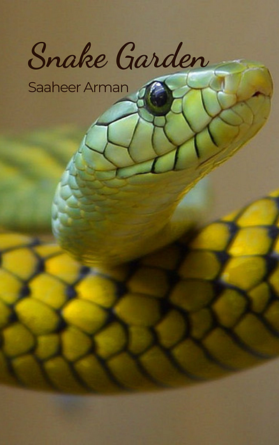 Snake Garden graphic design